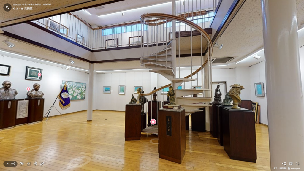 東京女子学院 3F・4F美術館