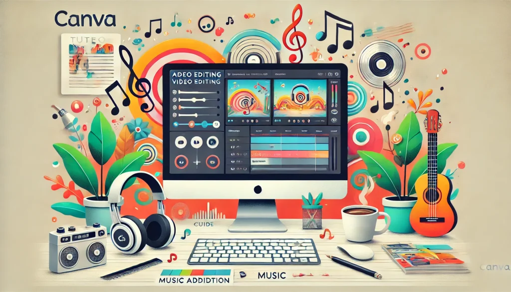 【Canvaで簡単!】動画編集と音楽の追加方法